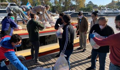 Nueva entrega de productos del Servicio Alimentario Escolar para el Delta