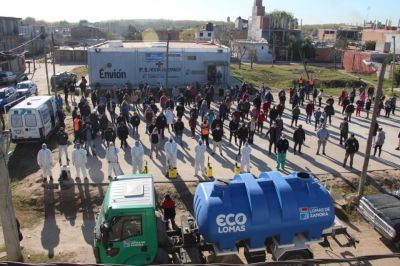 Lomas: arranc� el aislamiento comunitario en el Barrio Nueva Esperanza para evitar contagios de Coronavirus