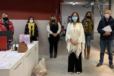 Coronavirus en la Argentina: María Eugenia Vidal reapareció en Lanús tras las críticas de Alberto Fernández