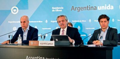 Al ritmo de la pandemia crece la tensi�n entre Horacio Rodr�guez Larreta y Axel Kicillof
