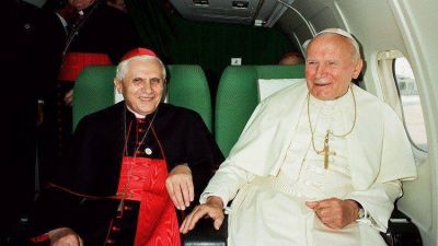 Las palabras del Papa em�rito sobre la misericordia en San Juan Pablo II