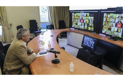 Alberto Fern�ndez exhort� a construir 