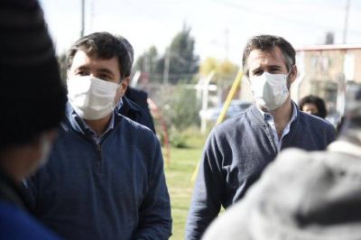 Pilar: Ach�val recibi� la visita de Daniel Arroyo