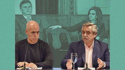Macri-Cristina vs. Larreta-Fern�ndez