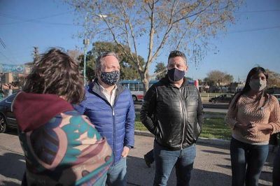 Sabbatella y Men�ndez participaron del operativo DETeCTar en Merlo