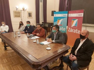 Z�rate: C�ffaro present� la nueva plataforma digital para que rubros autorizados pueden trabajar con delivery