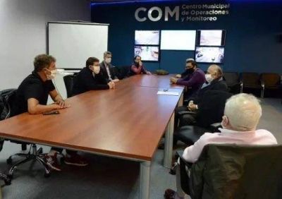 Montenegro recibi� a comerciantes y asegur� que �el reclamo que hacen es justo�