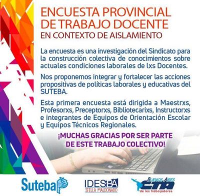 Docentes toman la palabra, una iniciativa de Suteba
