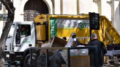 Por el feriado, el lunes no habr� recolecci�n de residuos