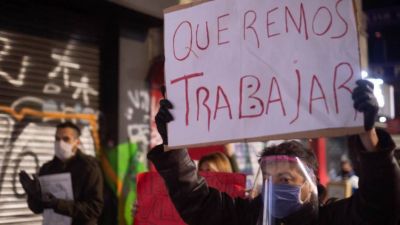 Crecen las protestas de comerciantes en todo el pa�s: 
