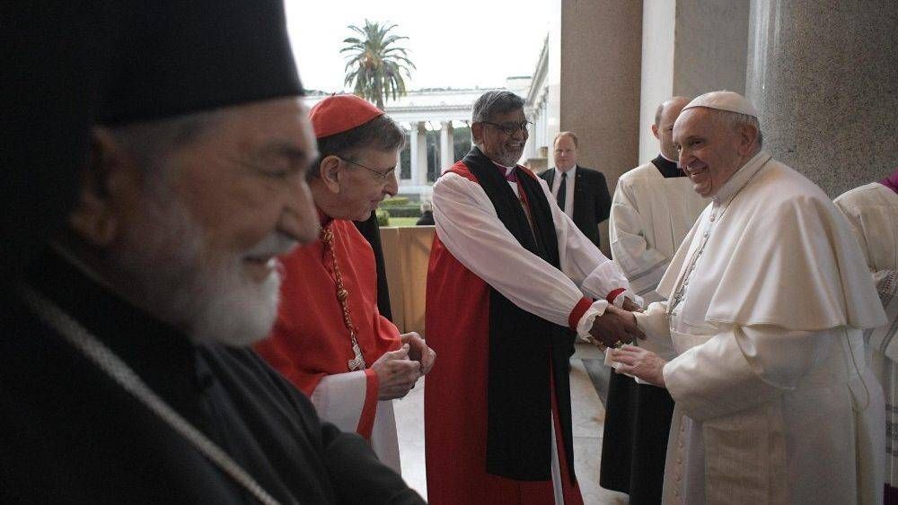 El Papa: La unidad no es solo el resultado de nuestra accin, es don del Espritu