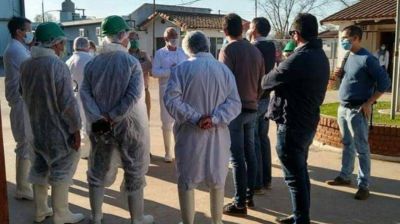 El coronavirus golpea de nuevo en el Frigor�fico Santa Giulia: se confirm� otro infectado y ya suman tres casos