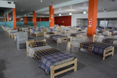 Lomas: preparan el centro de aislamiento de La Noria para el pico de la pandemia