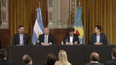 Alberto, Kicillof y los intendentes dan inicio al FIM: cu�nto le toca a cada distrito