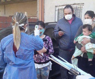 El Municipio realiz� control de fiebre a m�s de 350 vecinos
