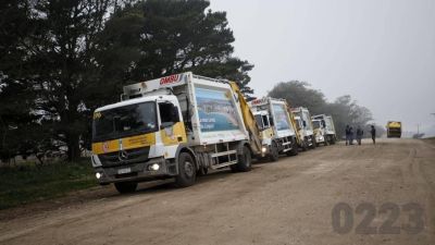 Hubo tregua y se reanud� la recolecci�n de residuos