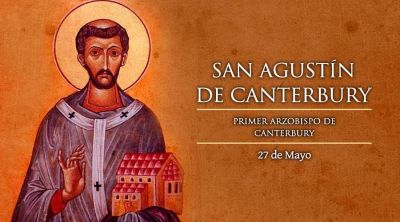 Hoy es la fiesta de San Agust�n de Canterbury, el ap�stol de Inglaterra