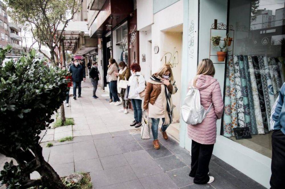Fin del conflicto: Nacin autoriz el funcionamiento de los comercios minoristas en Mar del Plata