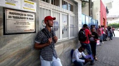El desempleo en Brasil sube hasta 12,6% y afecta a casi 13 millones de personas