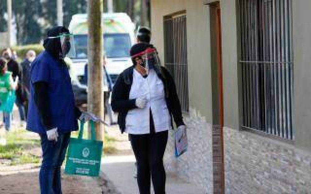 Coronavirus: Relevaron casa por casa el barrio Jos Luis Cabezas, entre Berisso y Ensenada, por seis casos positivos
