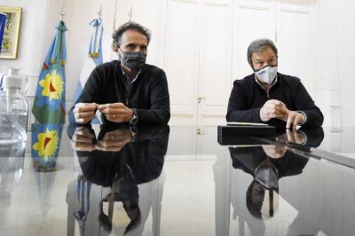 Cascallares recibi� a Katopodis y justos compartieron agenda de trabajo