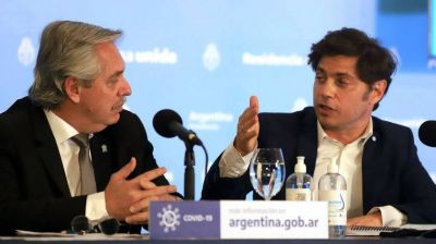 Chats, fotos y la figura de Cristina, las claves del v�nculo de Fern�ndez y Kicillof