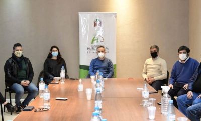 Larroque e intendentes se reunieron para reforzar las acciones frente a la emergencia sanitaria