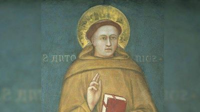 Sigan el ejemplo de San Antonio de Padua