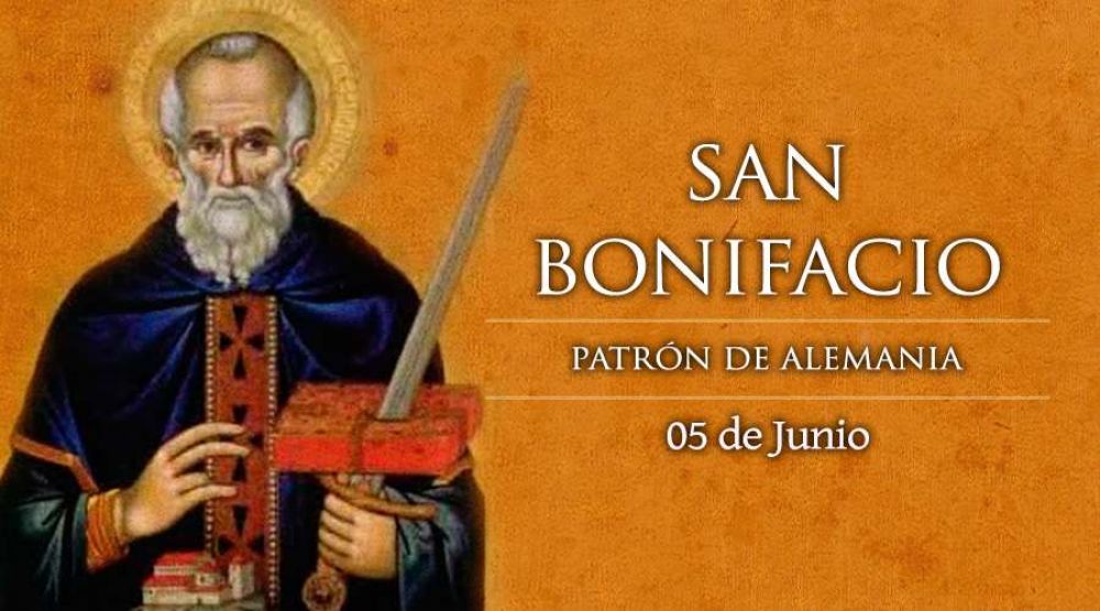 Hoy celebramos a San Bonifacio, m�rtir y patrono de Alemania