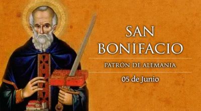 Hoy celebramos a San Bonifacio, m�rtir y patrono de Alemania