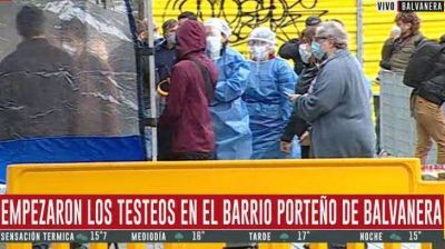 Empezaron los testeos en Balvanera, el barrio porte�o con un pico reciente de coronavirus