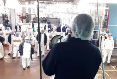Mondelez Pacheco: Acordaron reducci�n de horas y otras mejoras sanitarias para el personal por caso de covid-19