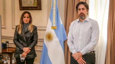 Galmarini se reuni con Trotta para darle continuidad a la creacin del Instituto del Agua