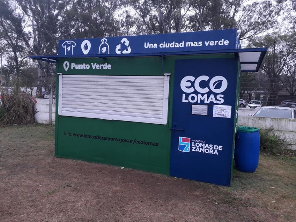 Eco Lomas: los vecinos ya pueden llevar sus residuos a la puerta del Parque de Finky