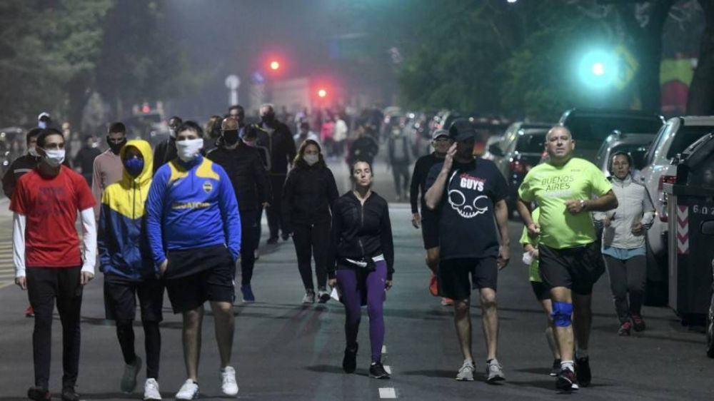 Larreta habilita las avenidas para que no se amontonen los runners en Palermo