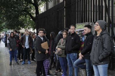 Antes de la pandemia la Ciudad ya ten�a el desempleo m�s alto desde 2014