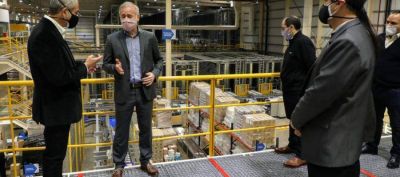 Ferraresi visit� la empresa Droguer�a del Sud