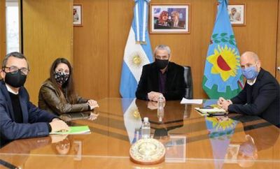Ferraresi y el secretario de Pymes de Naci�n visitaron una empresa local que reabri� sus puertas