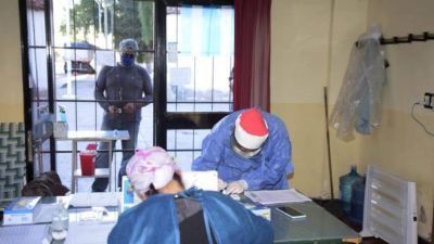San Juan se desmarca y pagar� un bono de 10 mil pesos al personal de salud y seguridad