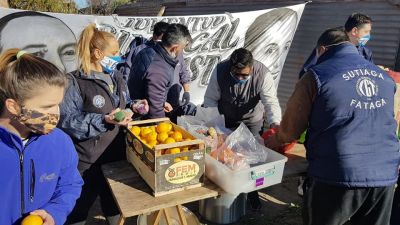 La Juventud Sindical Peronista de la CGT y el compromiso asumido en ayuda de los m�s necesitados