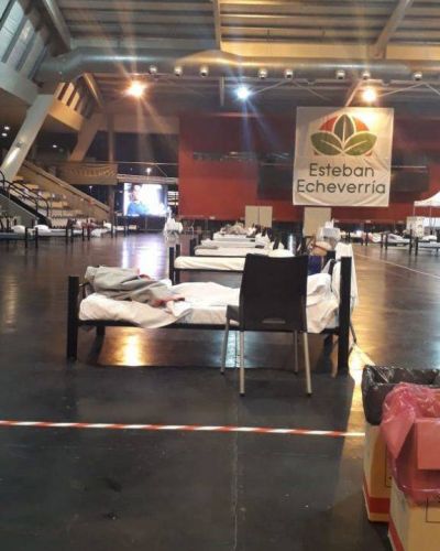 Vecina de 9 de Abril aislada por Covid-19 en el gimnasio del predio de Pasteleros en Echeverr�a: �El virus puede estar en cualquier lado�