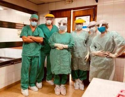 En el Hospital Municipal de Mar de Aj� se realiz� con �xito una compleja cirug�a a un paciente con c�ncer de p�ncreas