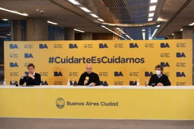 Larreta se mostr� preocupado por el aumento de la circulaci�n en el AMBA