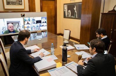 Kicillof oficializ� la asistencia financiera a Mar del Plata por $ 100 millones
