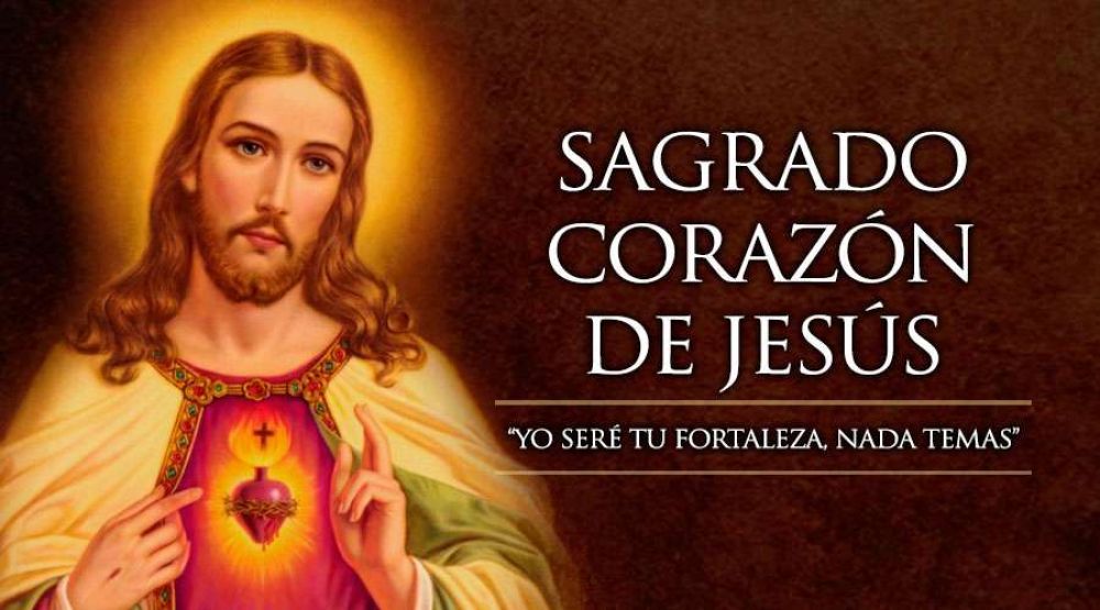 Hoy la Iglesia celebra al Sagrado Corazn de Jess