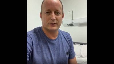 Mart�n Insaurralde mejora tras recibir transfusi�n de plasma
