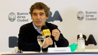 Quir�s dijo que en el sistema p�blico quedan 251 camas de terapia intensiva libres, sobre un total de 400