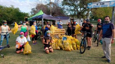 M�s de 100 goyanos fueron part�cipes de la �carrera contra la basura�