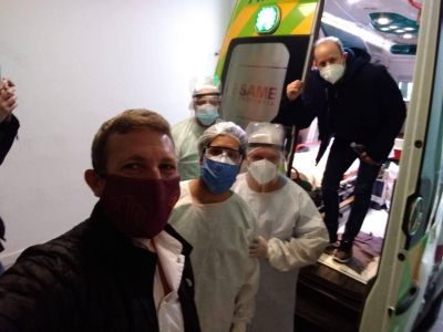 Mart�n recibi� el alta y seguir� la recuperaci�n en su casa