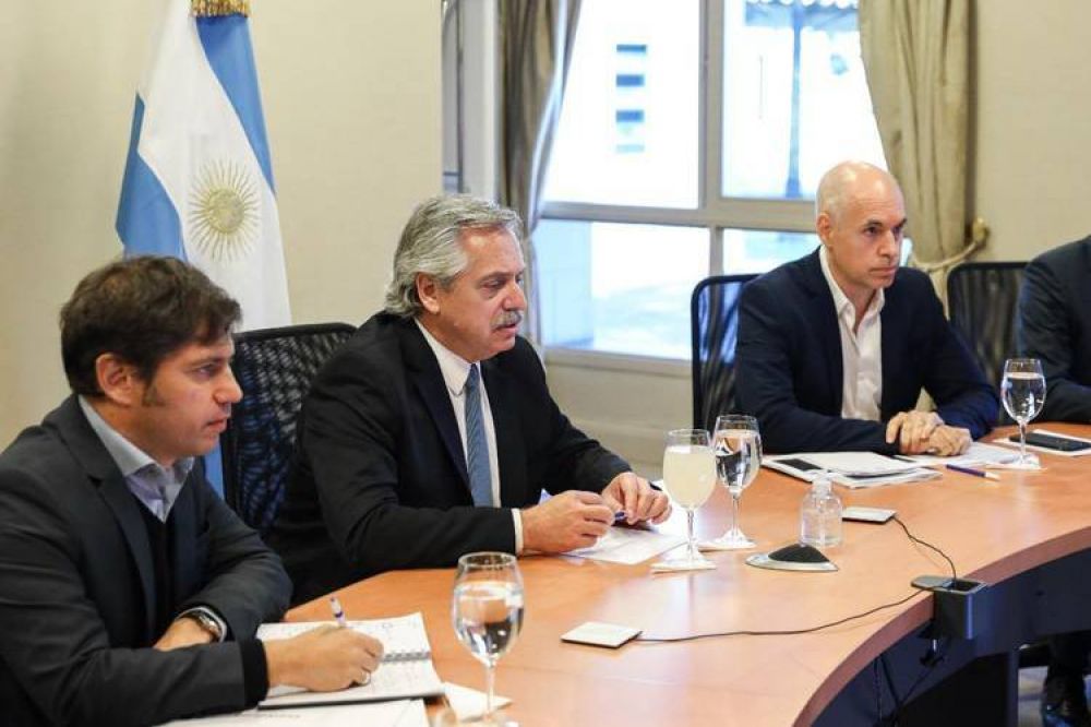 Cuarentena: Alberto Fernndez cit a Kicillof y a Rodrguez Larreta para definir las nuevas restricciones